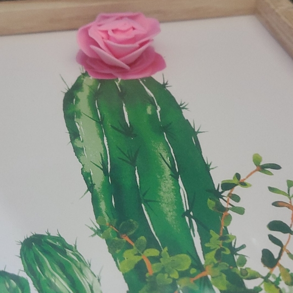 NWT Rustic 🌵 Cactus 🌵 Wall Decor - Picture 11 of 13
